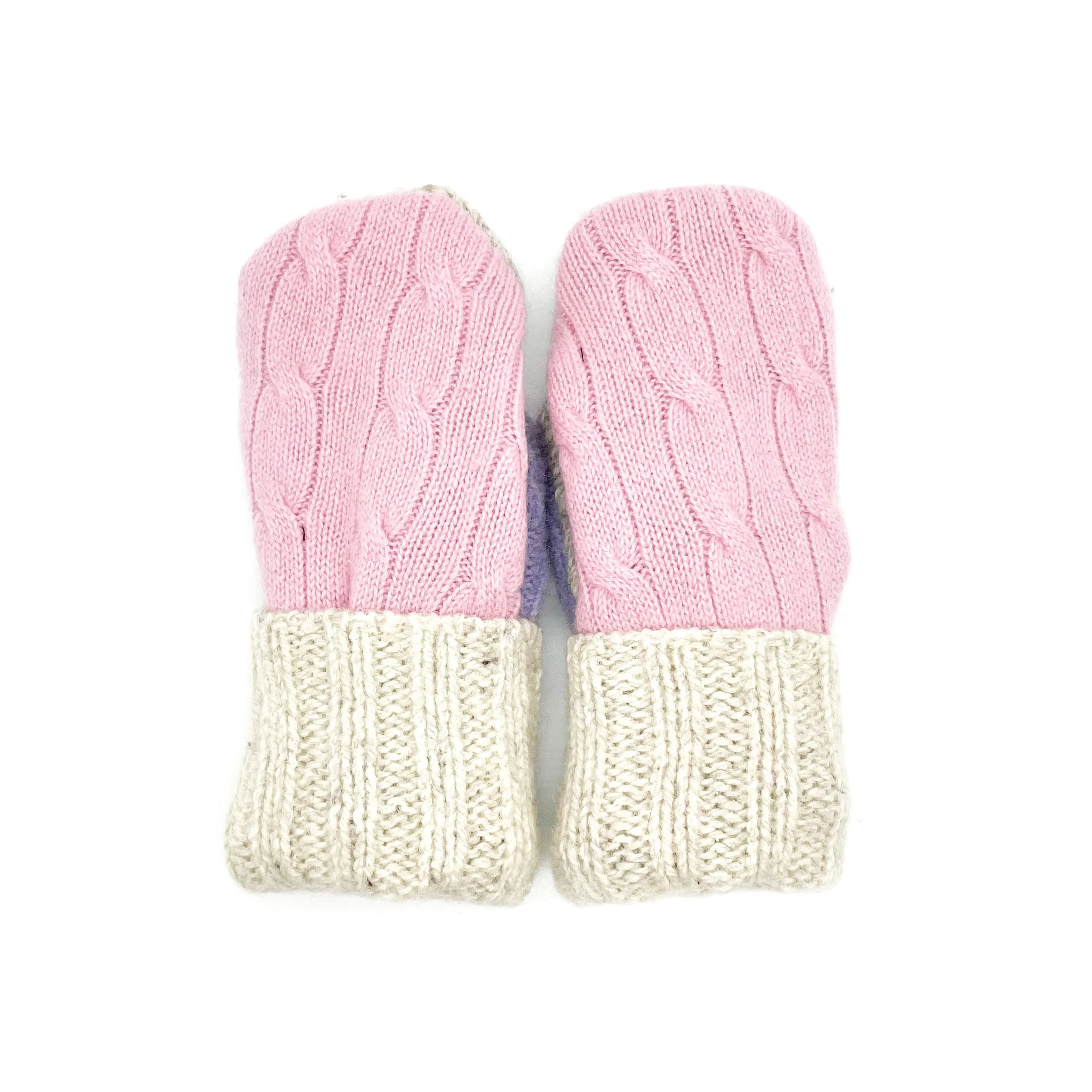 Large Kid's Wool Sweater Mittens | Ray of Sunshine