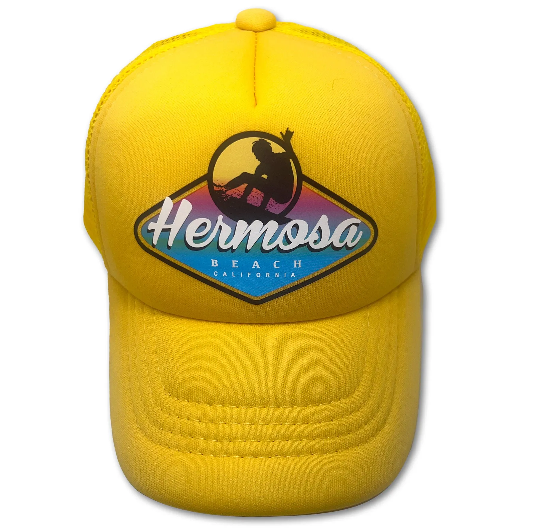 Sol Baby Surf Hermosa Beach Badge Trucker Hat