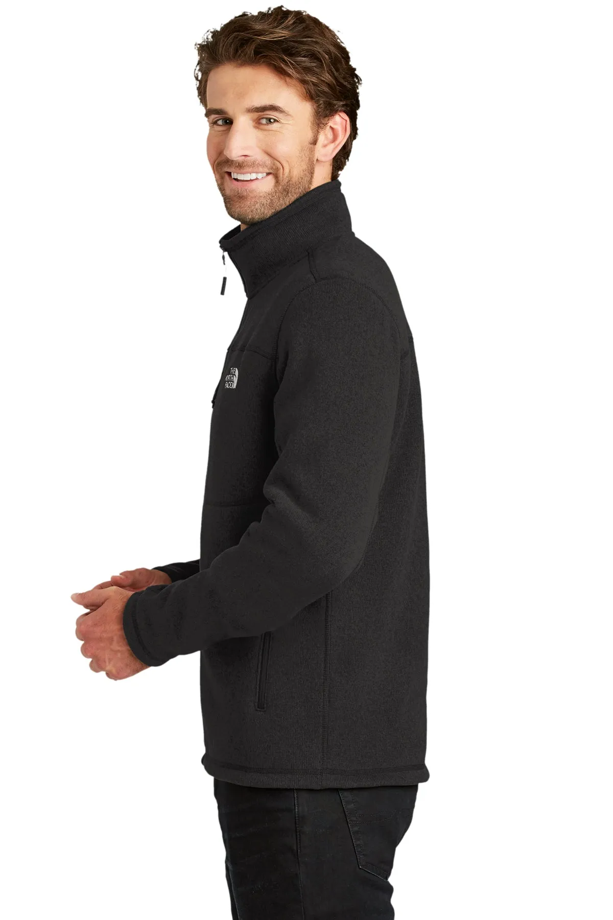 The North Face Sweater Fleece Jacket TNF Black Heather